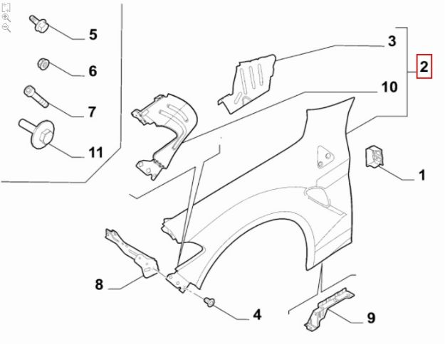 Picture of FR.MUDGUARD/FENDER