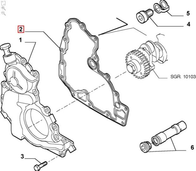 Picture of FLAT GASKET ENGINE