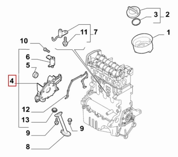 Picture of OIL PUMP