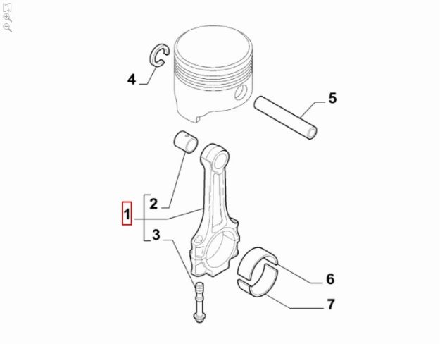 Picture of CONNECTING ROD