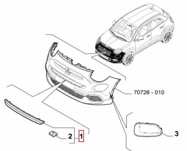 Picture of RADIATOR GRILLE