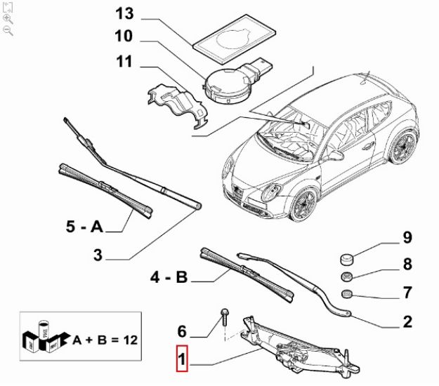 Picture of WINDSHIELD WIPER