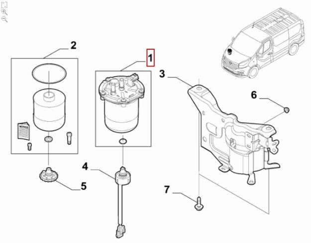 Picture of FUEL FILTER