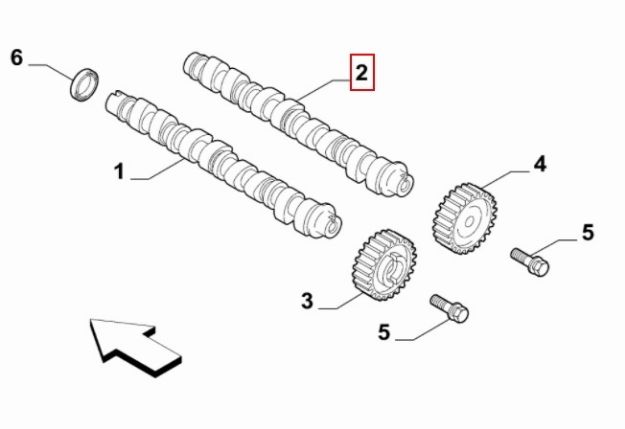 Picture of CAMSHAFT