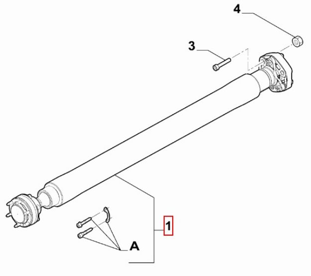 Picture of PROPELLER SHAFT