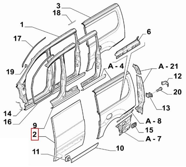 Picture of SCHERM SCUDO LINKS