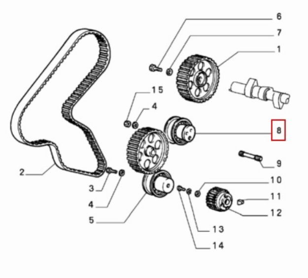 Picture of SPANNER DISTRIBUTIE 1.9D-TD