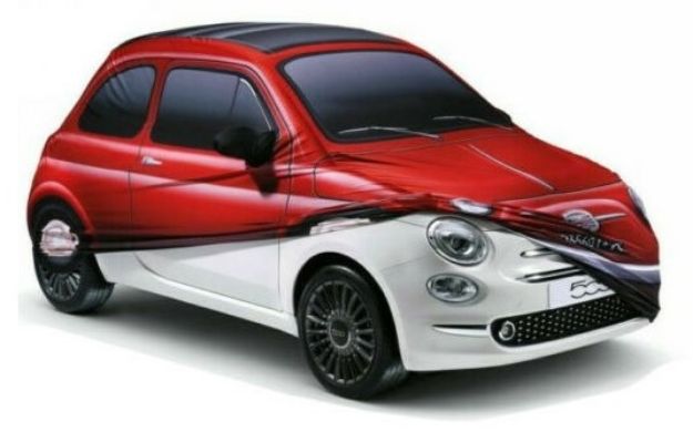 Picture of AFDEKHOES VOOR BINNEN FIAT 500